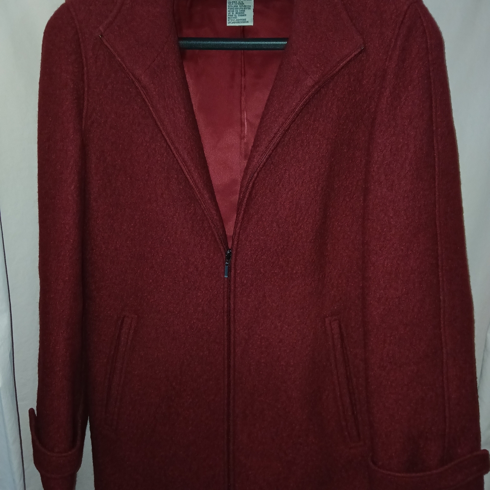 Jones New York Red Utility Jacket